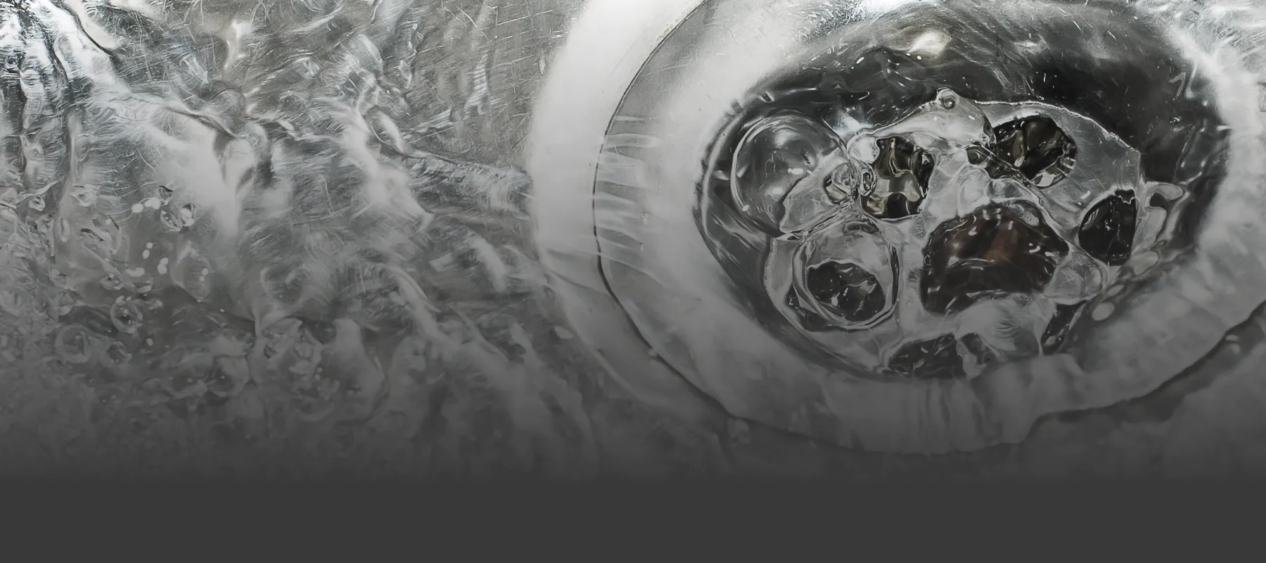 close up of a drain checked on plumbing inspection austell ga